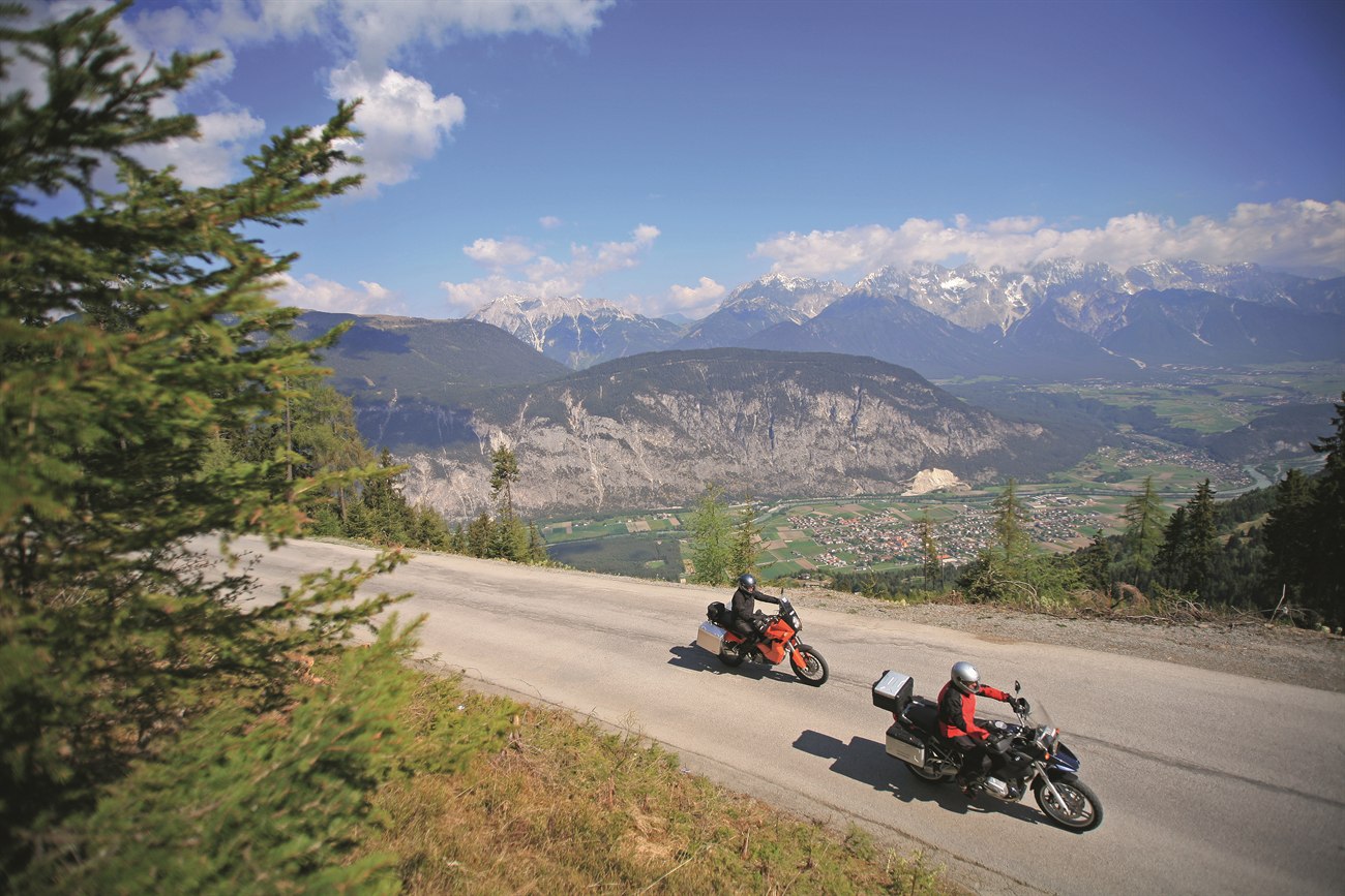 Motorradfahren in Tirol