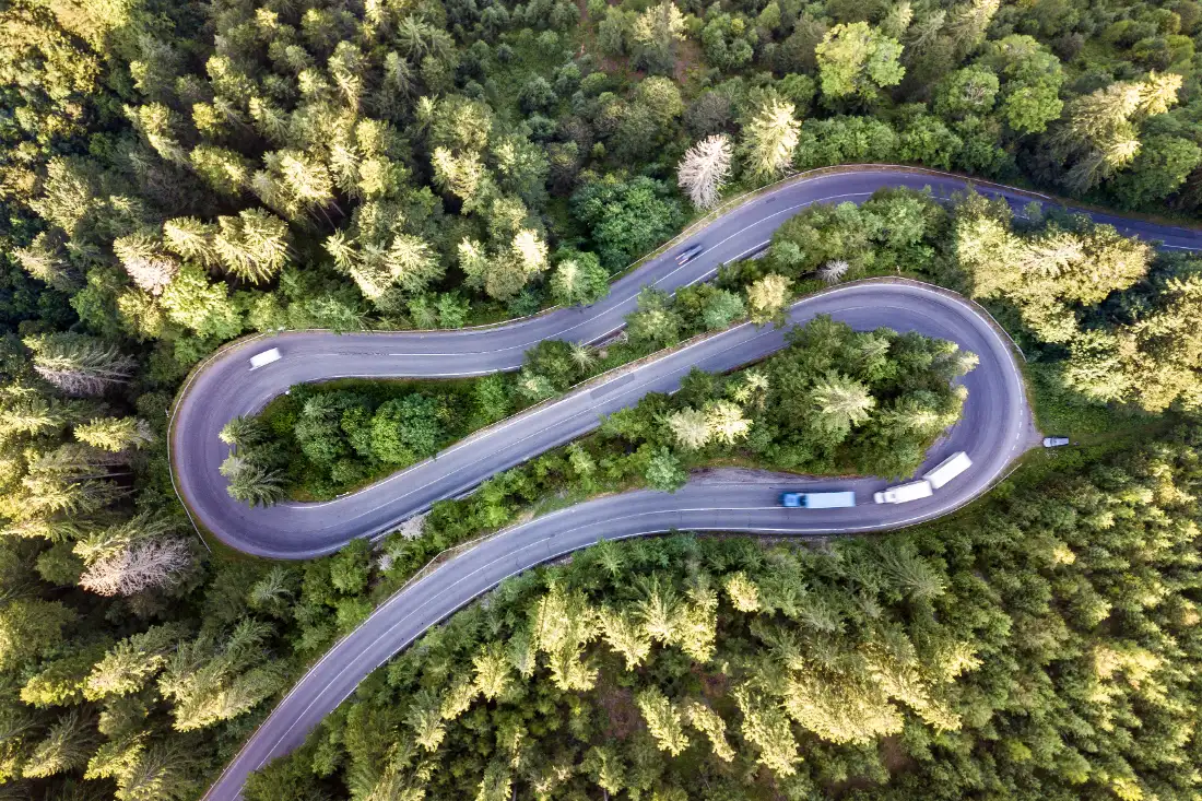 Strecken-Achsen und Bikertreffs in Tirol